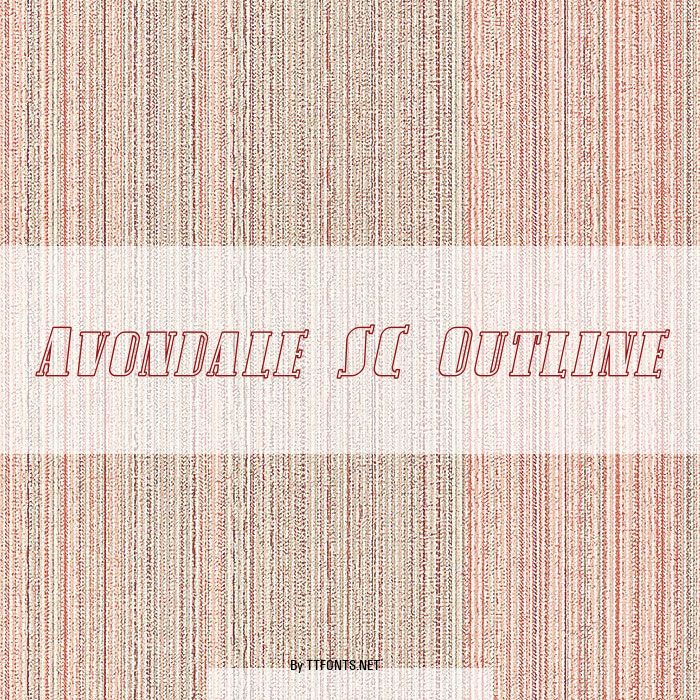 Avondale SC Outline example