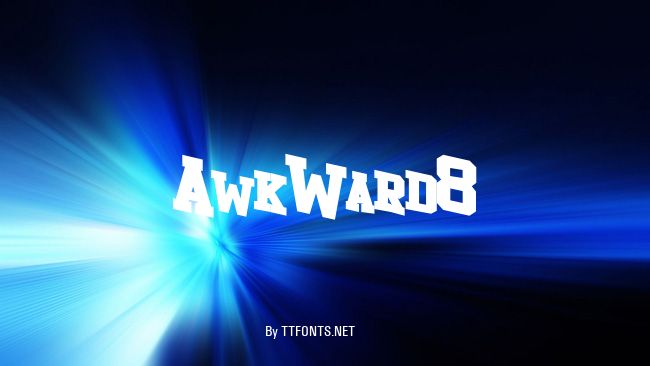 AwkWard8 example