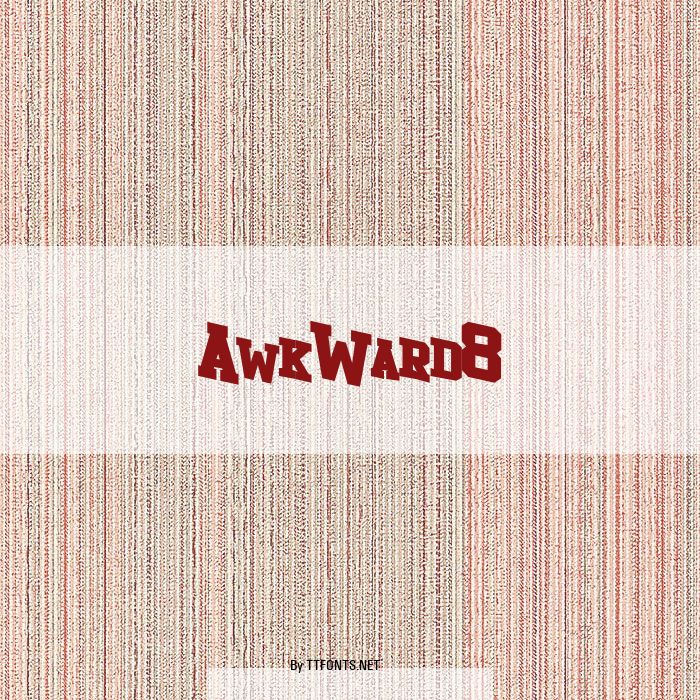 AwkWard8 example