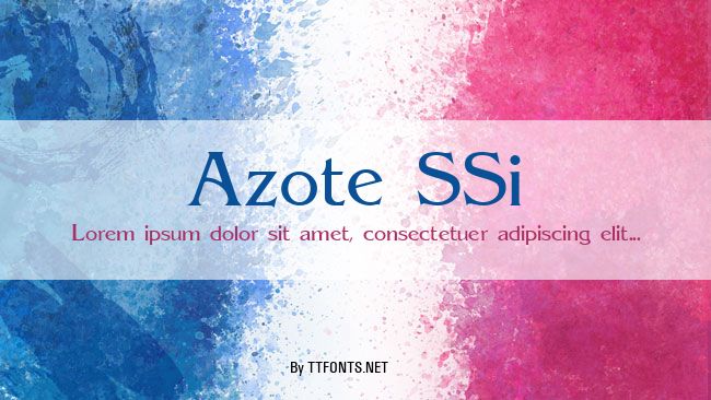 Azote SSi example