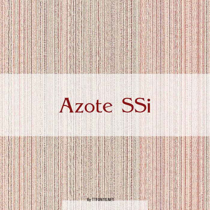 Azote SSi example