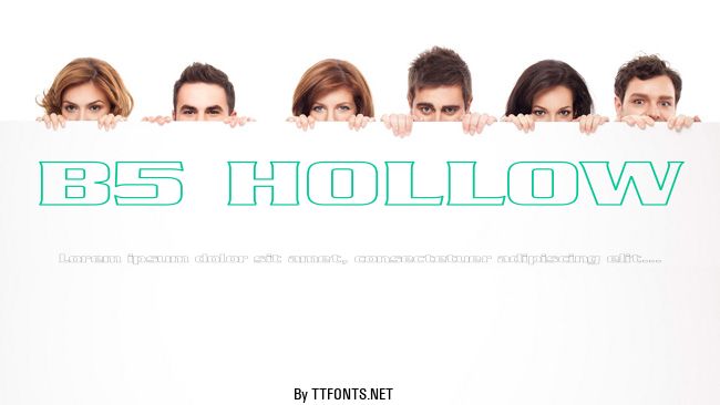B5 HOLLOW example