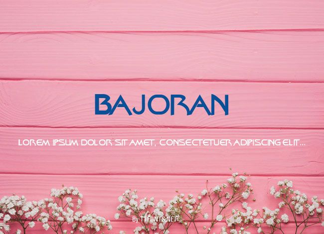 Bajoran example
