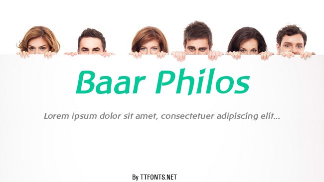 Baar Philos example