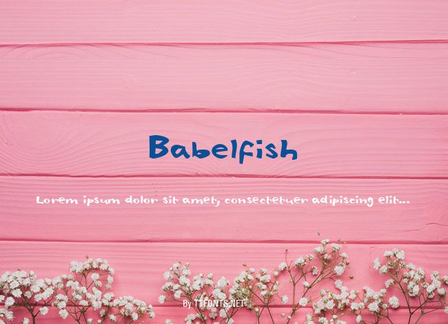 Babelfish example