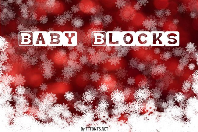 Baby Blocks example