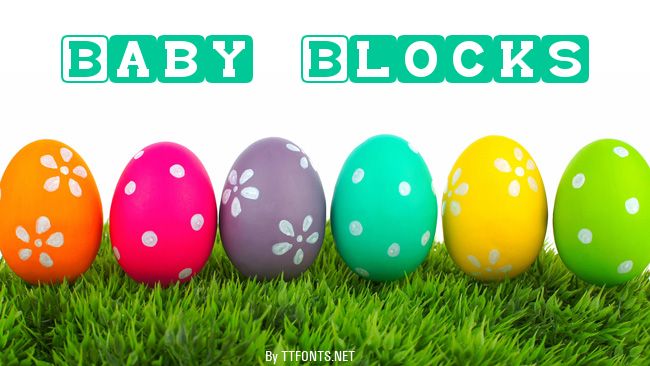 Baby Blocks example