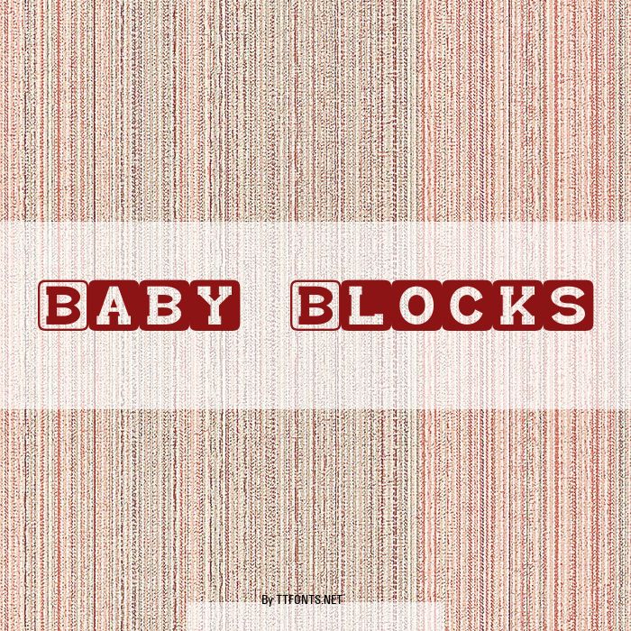 Baby Blocks example