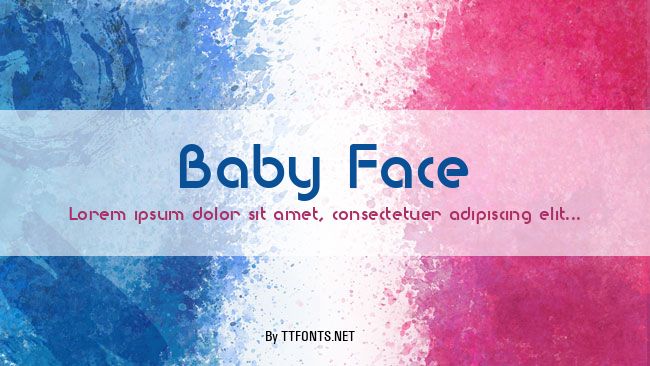 Baby Face example