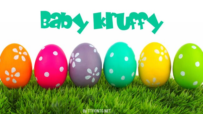 Baby Kruffy example
