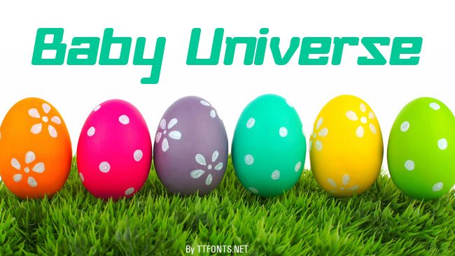 Baby Universe example