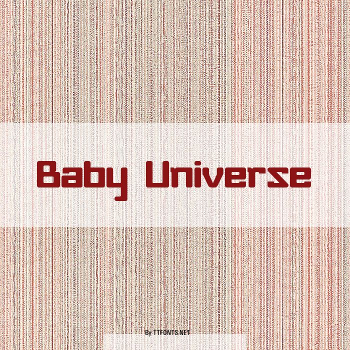 Baby Universe example