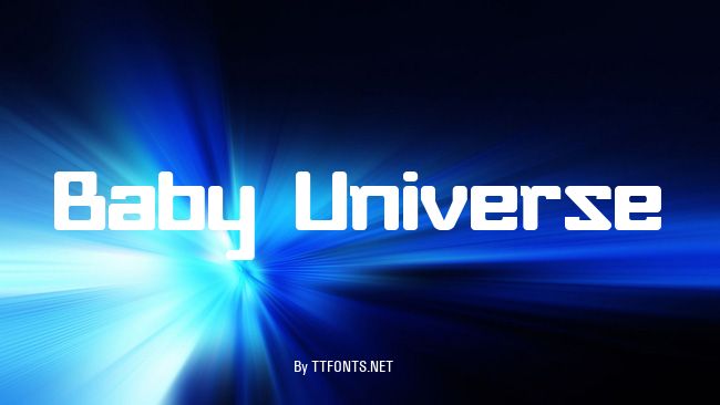 Baby Universe example