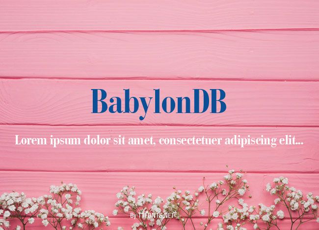 BabylonDB example