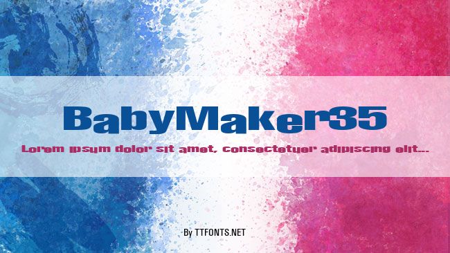 BabyMaker35 example