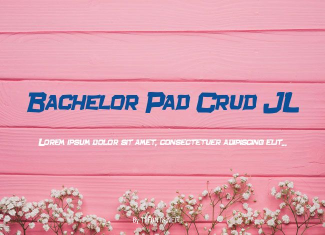 Bachelor Pad Crud JL example