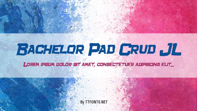 Bachelor Pad Crud JL example