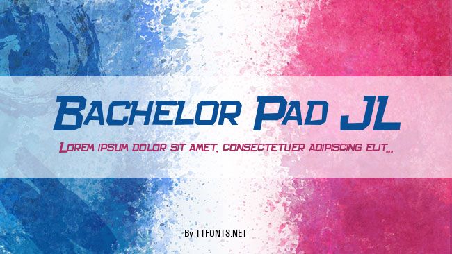 Bachelor Pad JL example