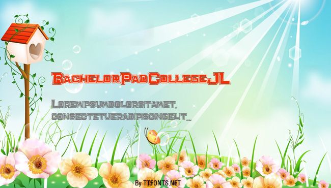 Bachelor Pad College JL example