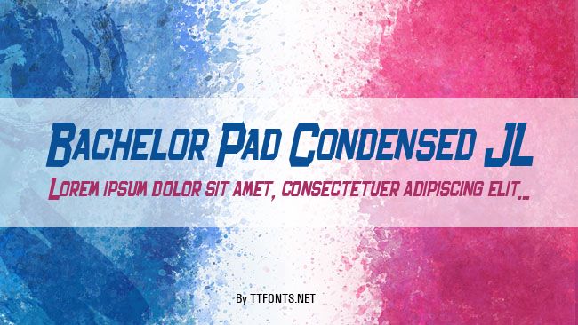 Bachelor Pad Condensed JL example