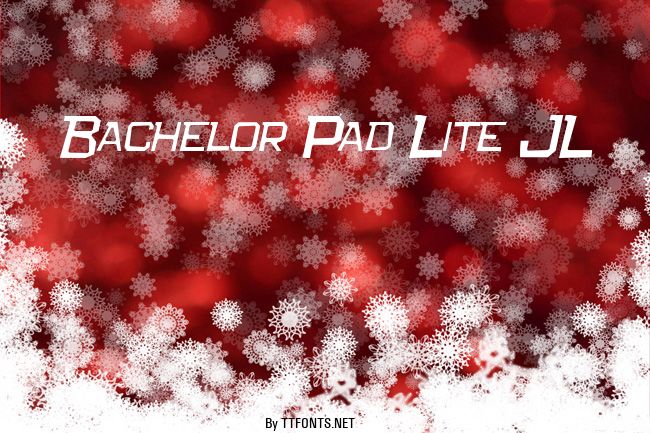 Bachelor Pad Lite JL example