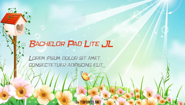 Bachelor Pad Lite JL example