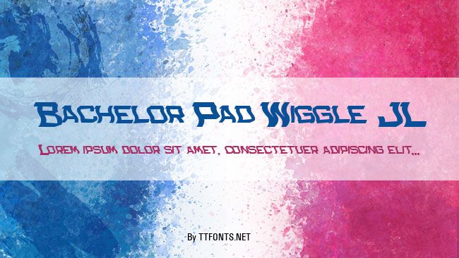 Bachelor Pad Wiggle JL example