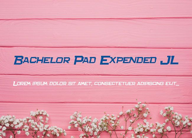 Bachelor Pad Expended JL example