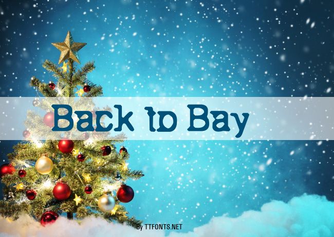 Back to Bay 6 example