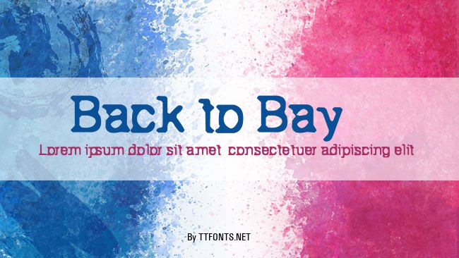 Back to Bay 6 example