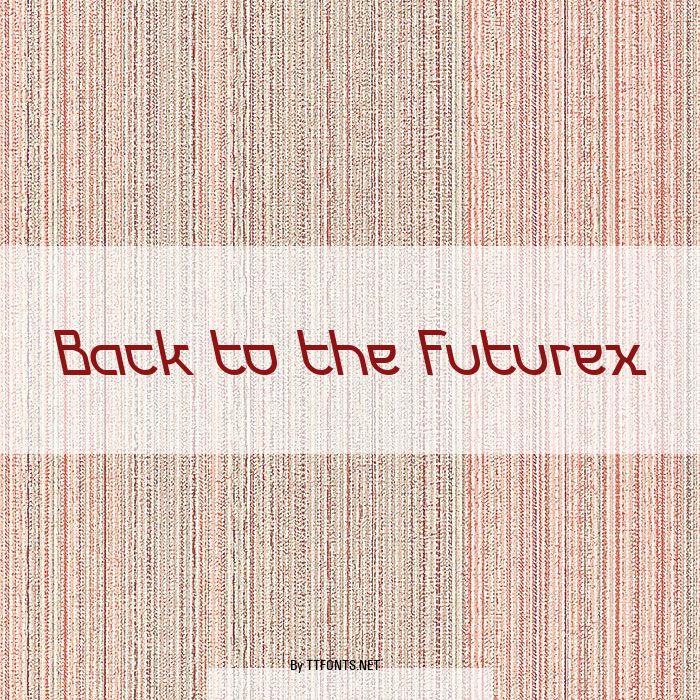 Back to the Futurex example