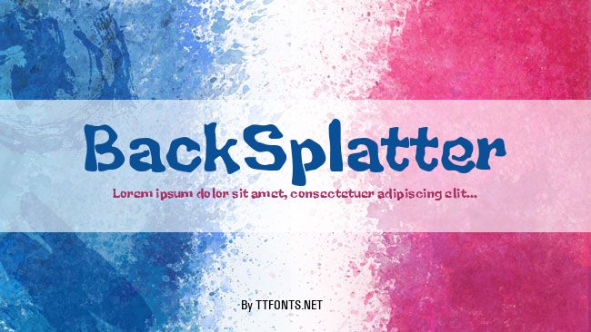 BackSplatter example