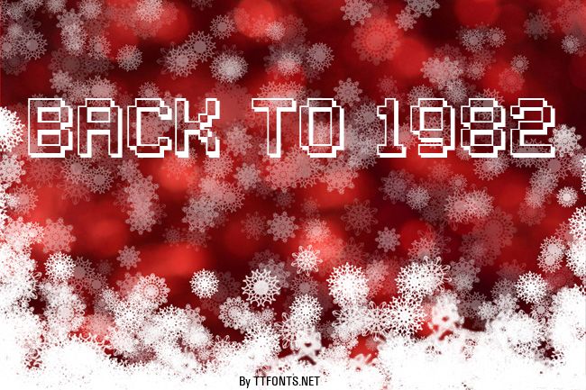 Back to 1982 example