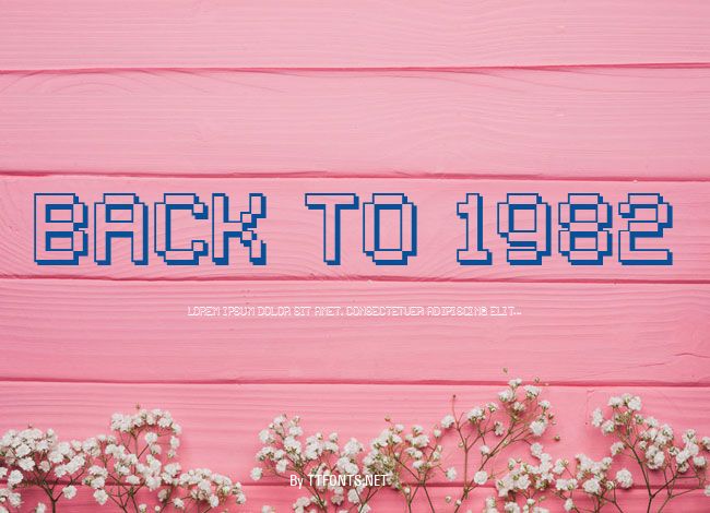 Back to 1982 example