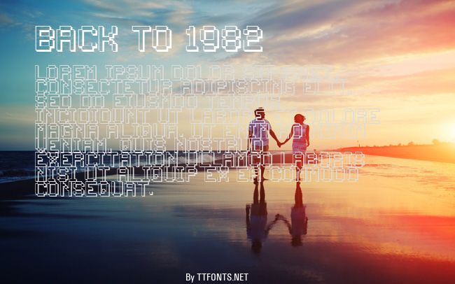 Back to 1982 example