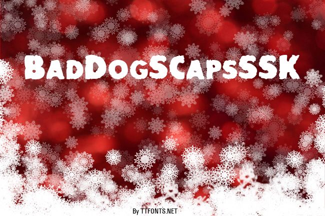 BadDogSCapsSSK example