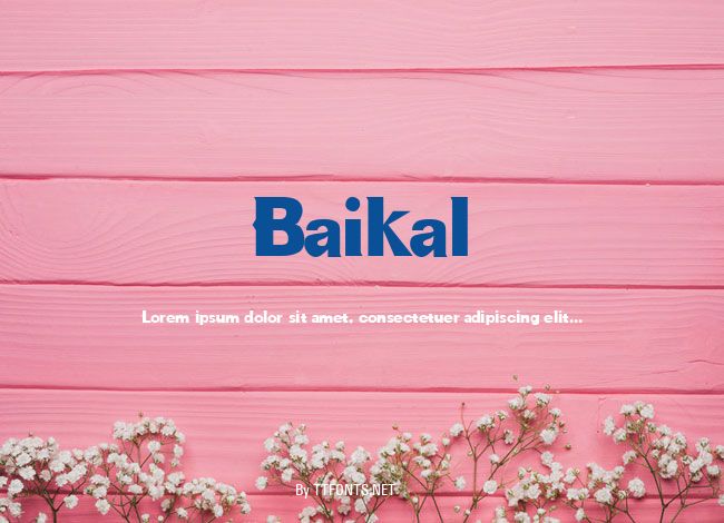 Baikal example