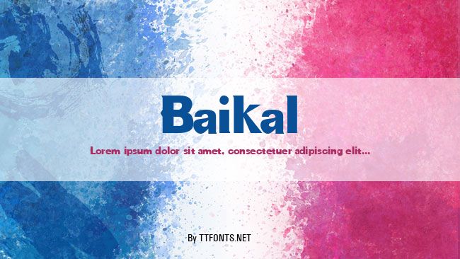 Baikal example