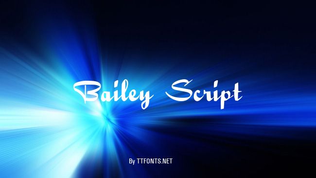 Bailey Script example