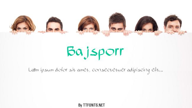 Bajsporr example