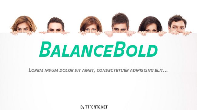 BalanceBold example