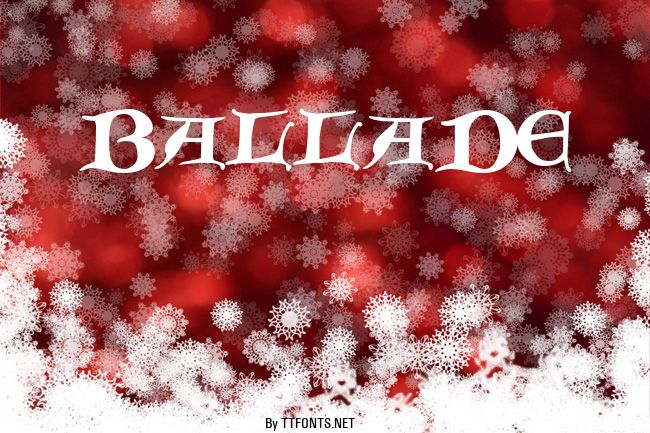Ballade example