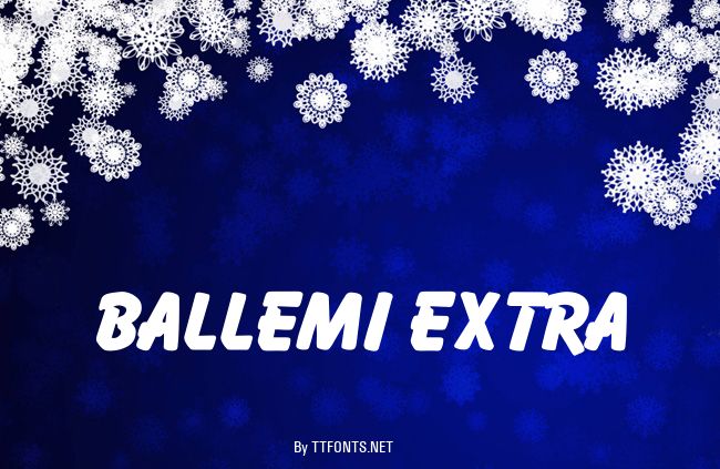 Ballemi Extra example