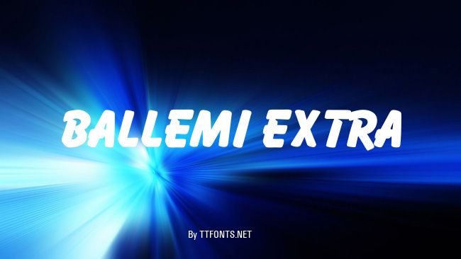 Ballemi Extra example