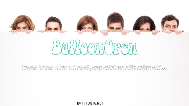 BalloonOpen example