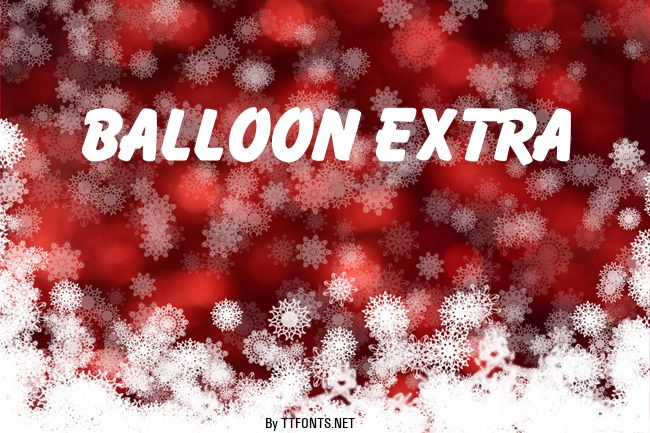 Balloon Extra example