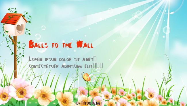 Balls to the Wall example