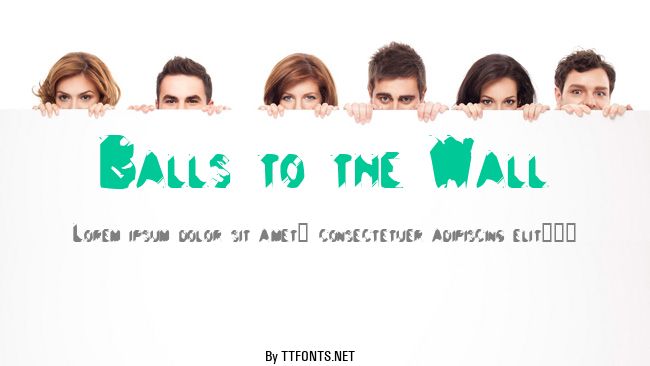 Balls to the Wall example