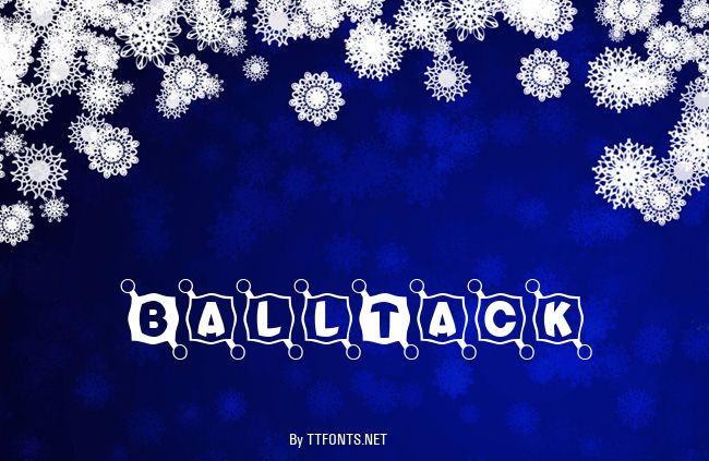 BallTack example
