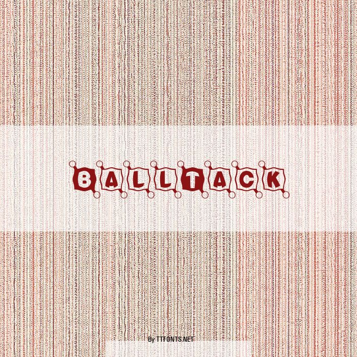 BallTack example